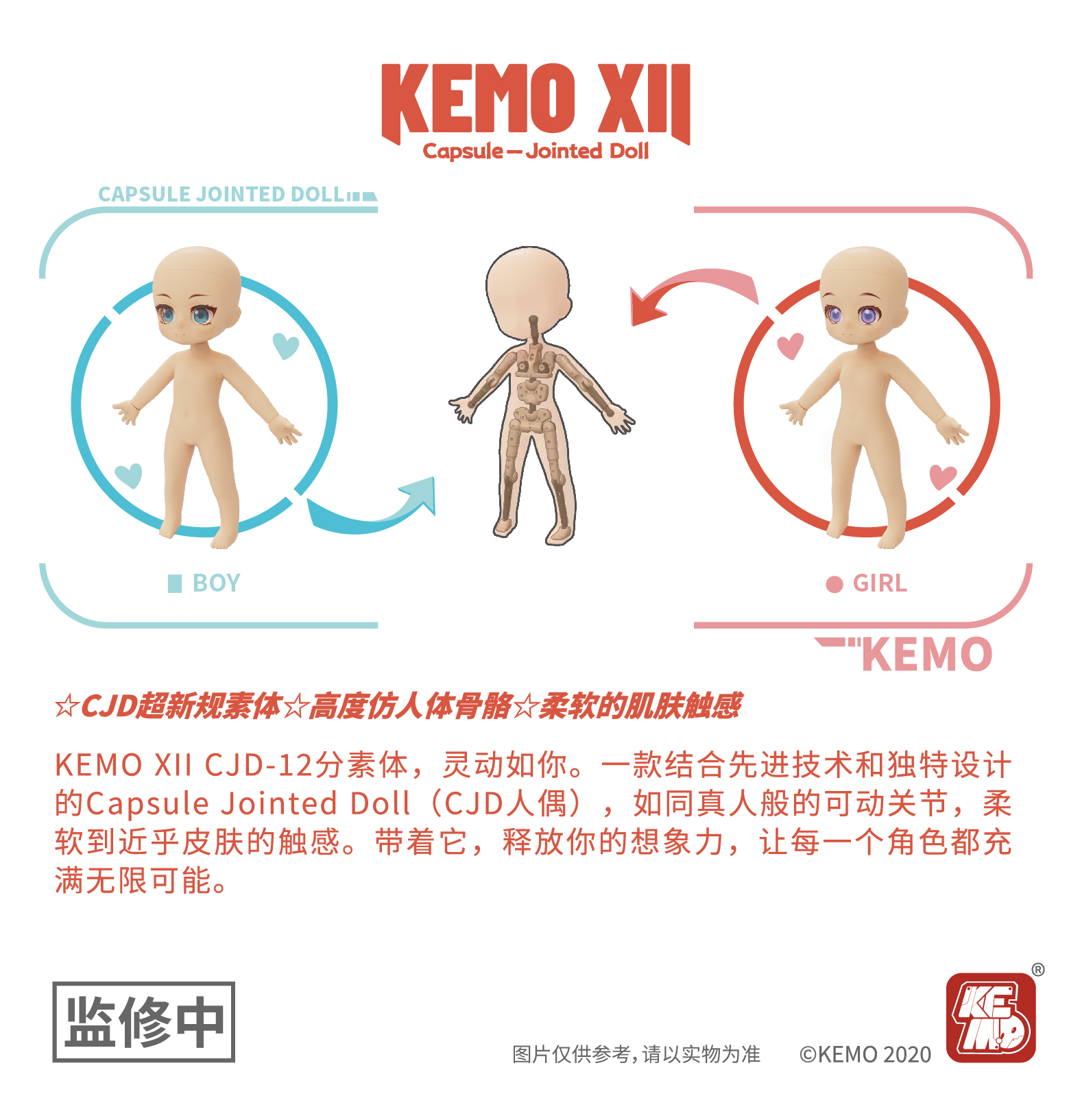 KEMO XII CJD 语沁小坞 素体